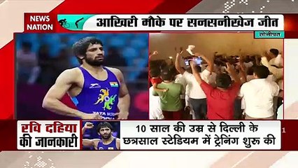 भारत के पहलवान के दांव में फंसा कजाकिस्तान का पहलवान/Tokyo Olympics