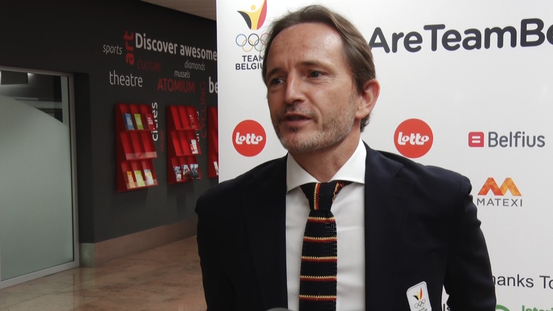 Jean-Michel Saive : "Les prestations de la délégation belge sont conformes  aux espérances" - Vidéo Dailymotion