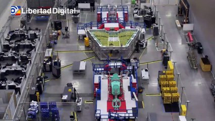 Así se construye el avión supersónico silencioso X-59 de la NASA