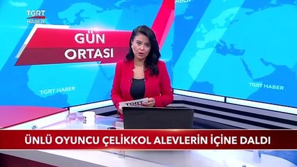 Ünlü Oyuncu İbrahim Çelikkol Milas'ta Alevlerin İçine Daldı
