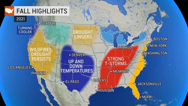 AccuWeather's 2021 US fall forecast