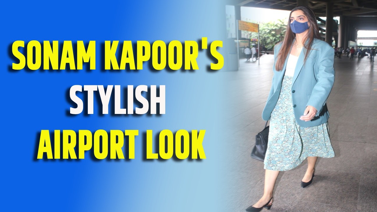 Sonam Kapoor blends style with comfort