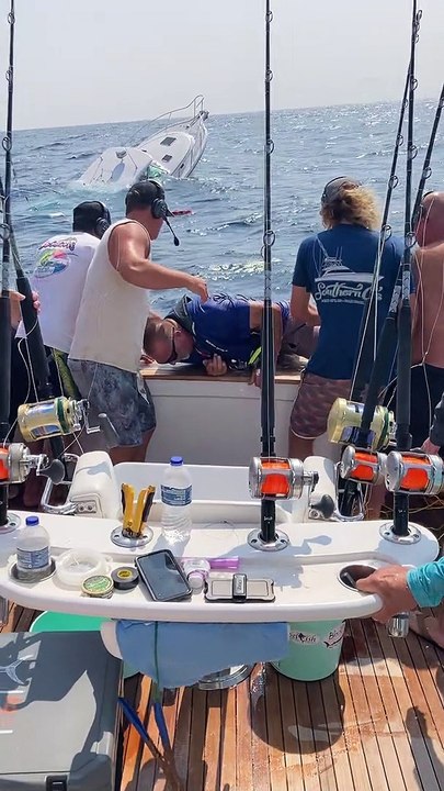 Fishermen Rescued From Sinking Boat