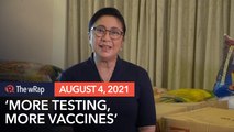 More testing, more vaccines: Robredo lists 5 must-do’s when Metro Manila reverts to ECQ 