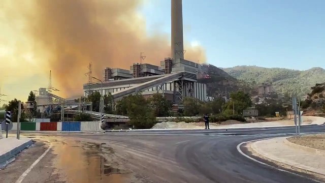 Milas Belediye Başkanı Tokat: ''Alevler, termik santrale dayandı