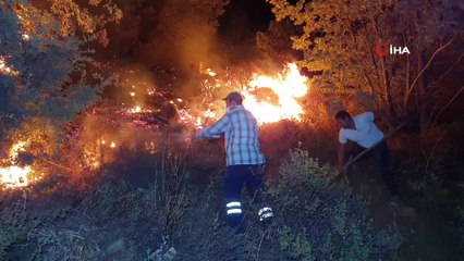 Ölüm uykusundan kaymakamın dikkati kurtardı, yakınları çalışmaları gözyaşlarıyla izledi