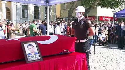 İzmir şehidini uğurladı