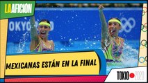 Nuria Diosdado y Joana Jiménez clasifican a la final de natación artística