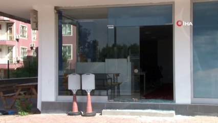 Azra'nın katil zanlısının iş yeri saldırıya uğradı