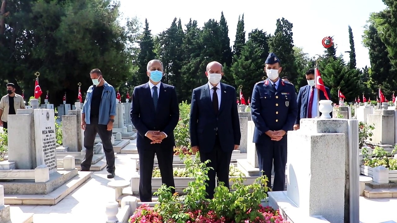KKTC Cumhurbaşkanı Ersin Tatar’dan Kıbrıs Şehidi Cengiz Topel’e ziyaret