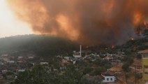 Yangınların kontrol altına alındığı Milas'tan üzen haber! Alevler yeniden yükseldi