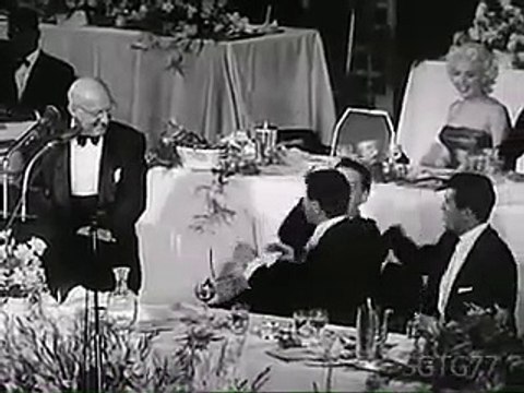 Marilyn Monroe Rare Footage - With Dean Martin And Jerry Lewis 1955