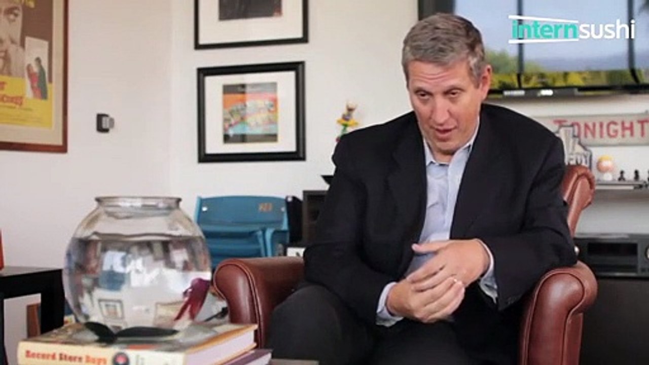 President of MTV Networks, Doug Herzog, Talks To a Fish