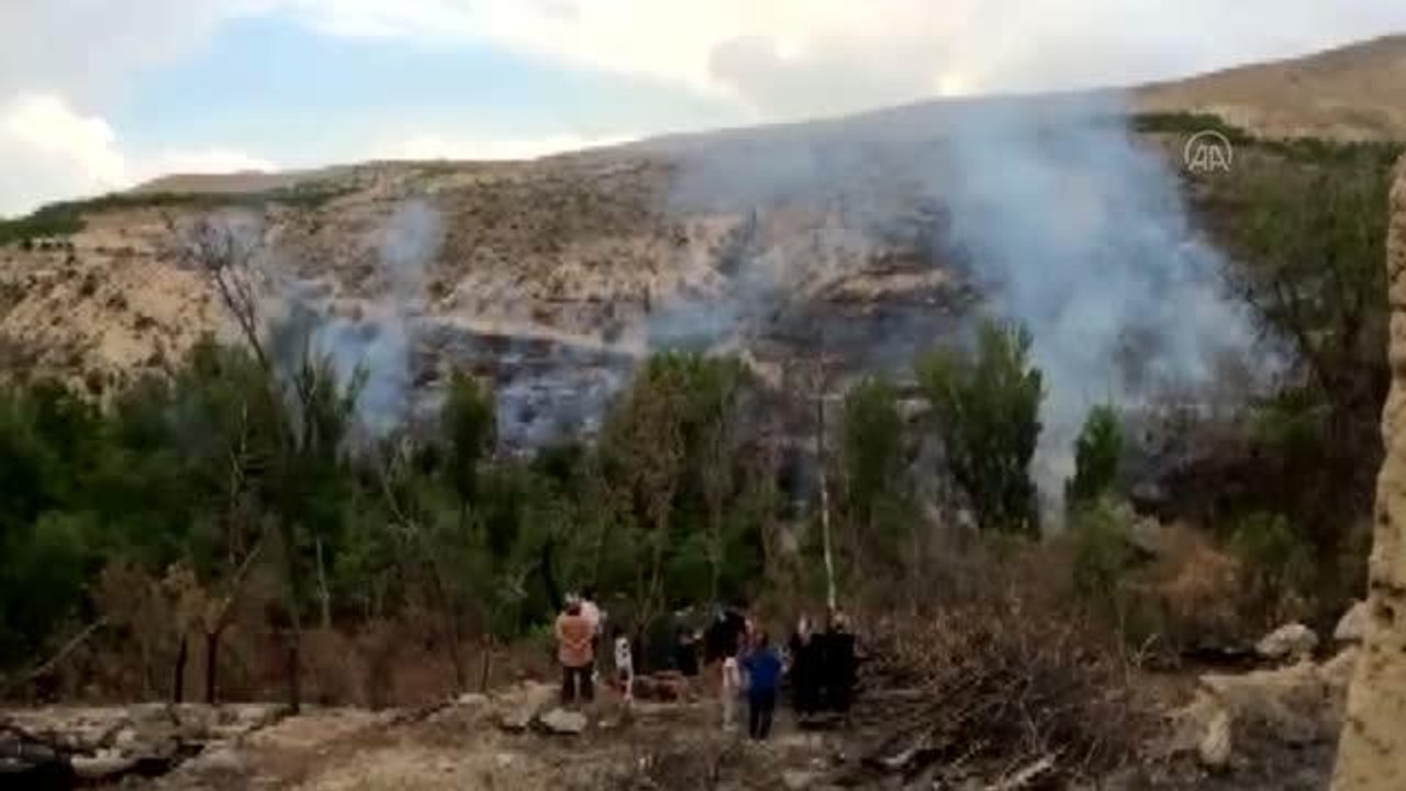 Otluk alanda çıkan yangın yerleşim yerlerine sıçramadan söndürüldü