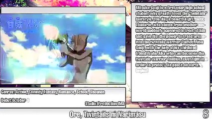 Top 10 Upcoming Fall 2014 Anime