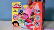 Play Doh Dora the Explorer Fun Factory Machine Dough Maker Nickelodeon Fabrica Loca - Le Serpentin