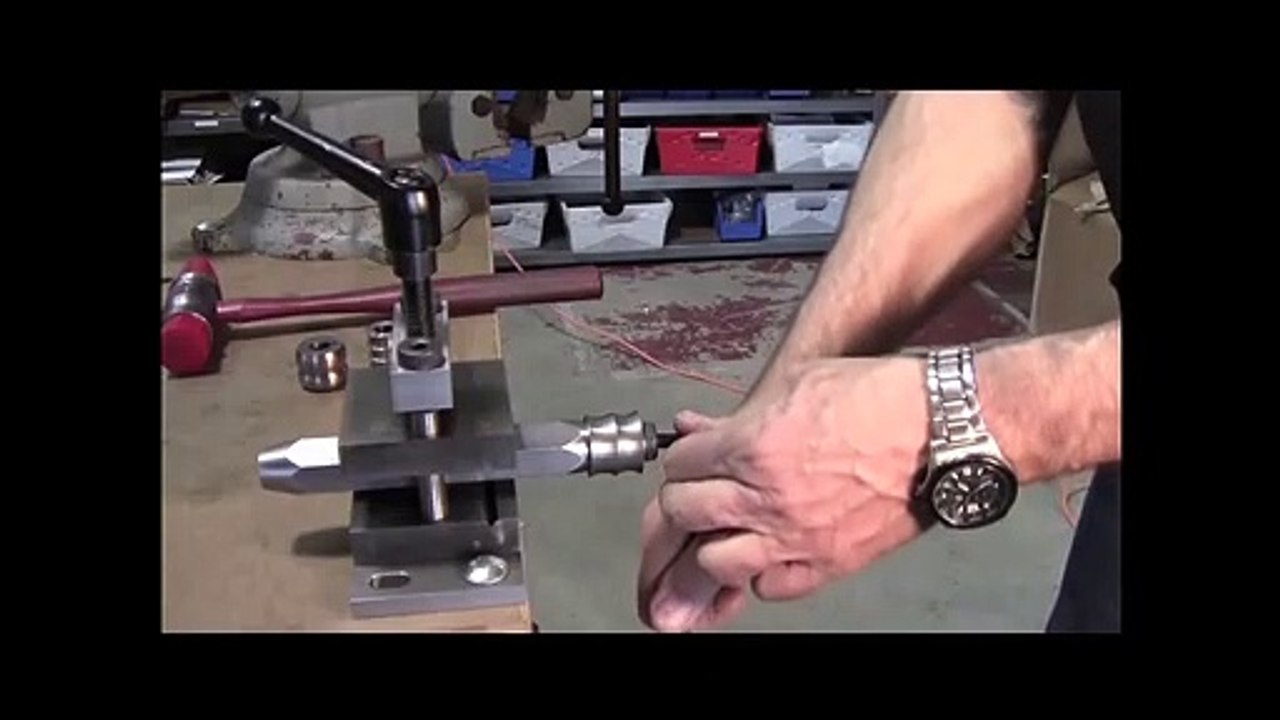 Bonny Doon Small Forming Tools in the Vertical Vise