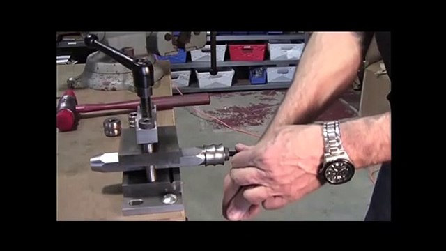 Bonny Doon Small Forming Tools in the Vertical Vise