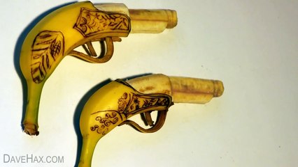 How to Make a Banana Pistol Gun
