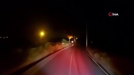 Mobilya fabrikasının deposu alev alev yandı