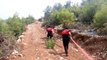 Emniyet Genel Müdürlüğü birlikleri orman yangınlarıyla mücadelede, Antalya'daki ekiplere destek veriyor