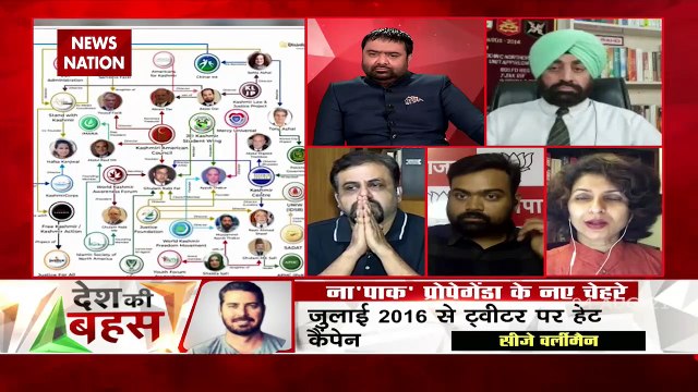 Desh Ki Bahas : कश्मीर के दुश्मन बेनकाब..न्यूज़ नेशन पर पूरा हिसाब !