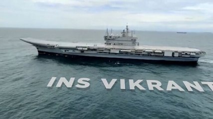 Image of the day: Aircraft carrier Vikrant sets sail for maiden sea trials