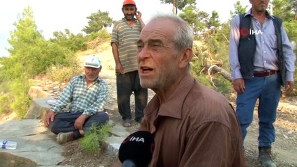 Manavgat'ta, Kızıldağ Mahallesinde alevler yeniden yükseldi