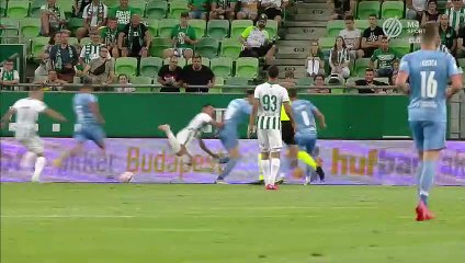 Ferencvaros 2-0 Slavia - Kharatin penalty goal