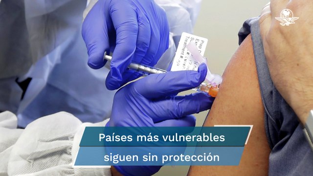 OMS pide una espera mundial para tercera dosis de vacunas anti-Covid