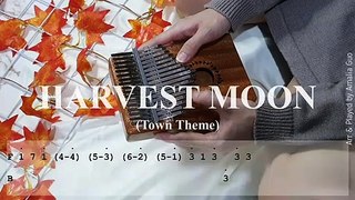 [Kalimba Cover] Harvest Moon (Town Theme)