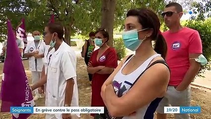 Pass sanitaire : des syndicats de soignants appellent à une grève illimitée