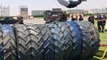 Parkour Athlete Flips Over Queue of Huge Tires