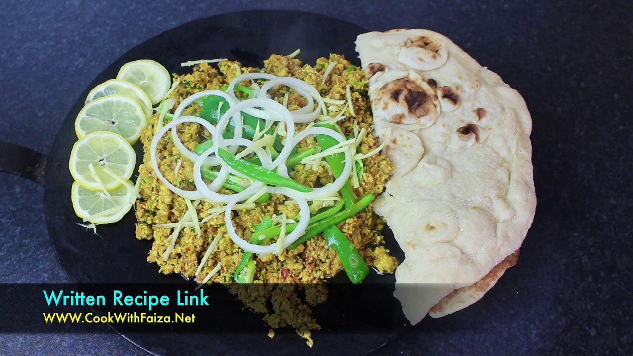 Special Tawa Keema By Cook With Faiza