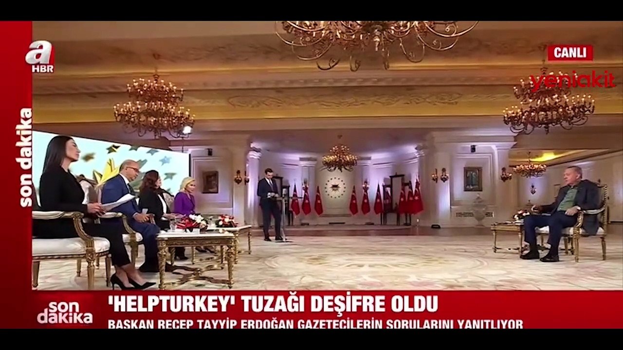 Erdoğan'dan Help Turkey tepkisi: Hakikati görenler hemen elinin tersiyle itiyor
