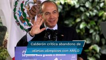 Calderón presume medallas olímpicas en su sexenio tras participación de Alexa Moreno