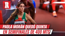 Tokio 2020: Paola Morán finalizó en quinto lugar en las Semifinales de 400 Metros