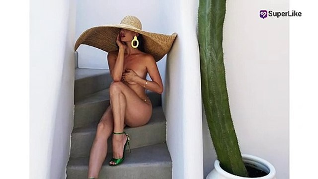 Como Dios la trajo al mundo, así posó Natalia Barulich y elevó la temperatura