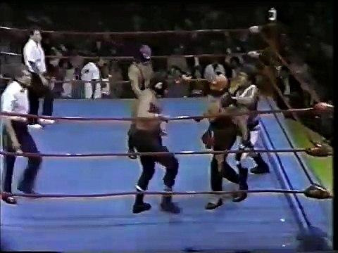 Kung Fu & Octagon & Súper Muñeco vs. Fuerza Guerrera & Jaque Mate & Hombre Bala