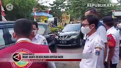 Wagub: Jakarta tak Batasi Warga Dapatkan Vaksin