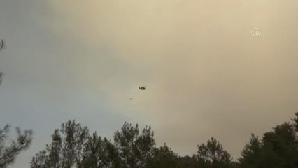 Traktörlerle soğutma çalışmalarına katılıyorlar