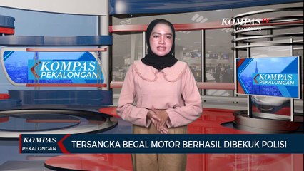 Tersangka Begal Motor Berhasil Dibekuk Polisi