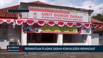 Permintaan Plasma Darah Konvalesen Meningkat