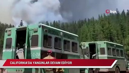 California’da yangınlar devam ediyor
