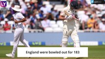 IND vs ENG Stat Highlights 1st Test 2021 Day 1: Bowlers Put India on Top