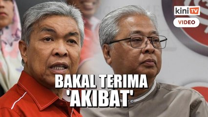 Ismail bakal terima 'akibat' kerana berdiri sebelah PM - Zahid