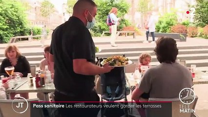 Pass sanitaire : les restaurateurs souhaitent que les terrasses ne soient pas concernées par l'obligation
