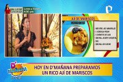 D’Mañana te enseña a preparar un exquisito platillo marino: ají de mariscos