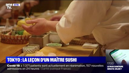 À Tokyo, les secrets d'un maître sushi