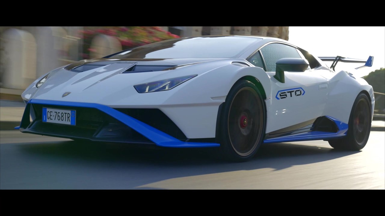 Lamborghini Huracán STO endlich entfesselt Erste Probefahrten in Rom und im Autodromo Piero Taruffi in Vallelunga